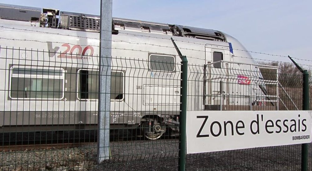 Le nouveau train express régional de Bombardier peut rouler à 200 km/h